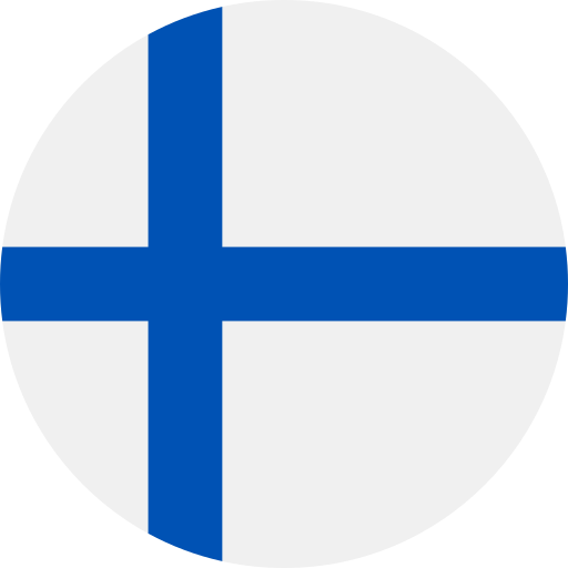 Rundt finsk flag