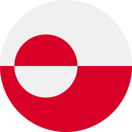 Rundt grønlansk flag