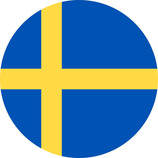 Rundt svensk flag