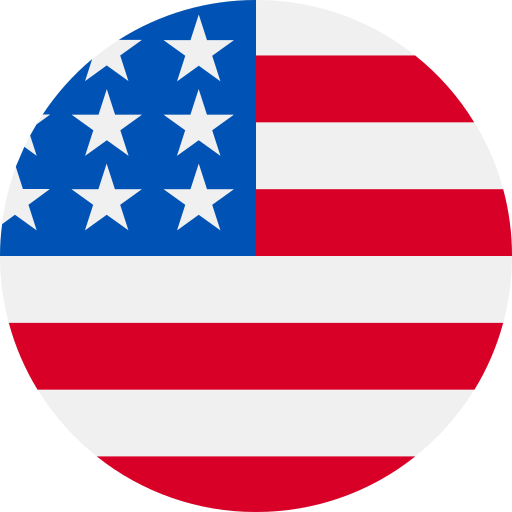 Rundt Amerikansk flag