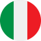 Rundt italiensk flag