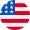 Rundt Amerikansk flag