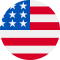 Rundt Amerikansk flag